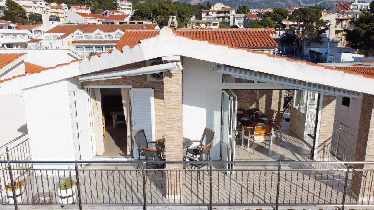 Penthouse Altus Apartment Baska Voda Exterior photo